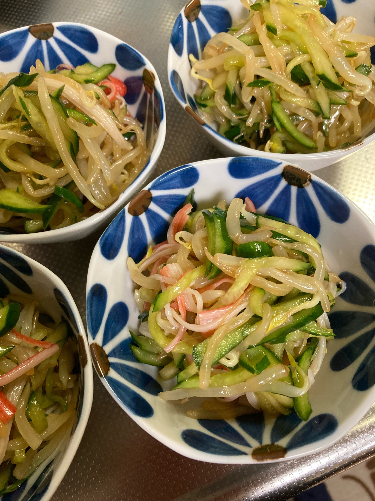 中華風♡もやしと胡瓜の和え物