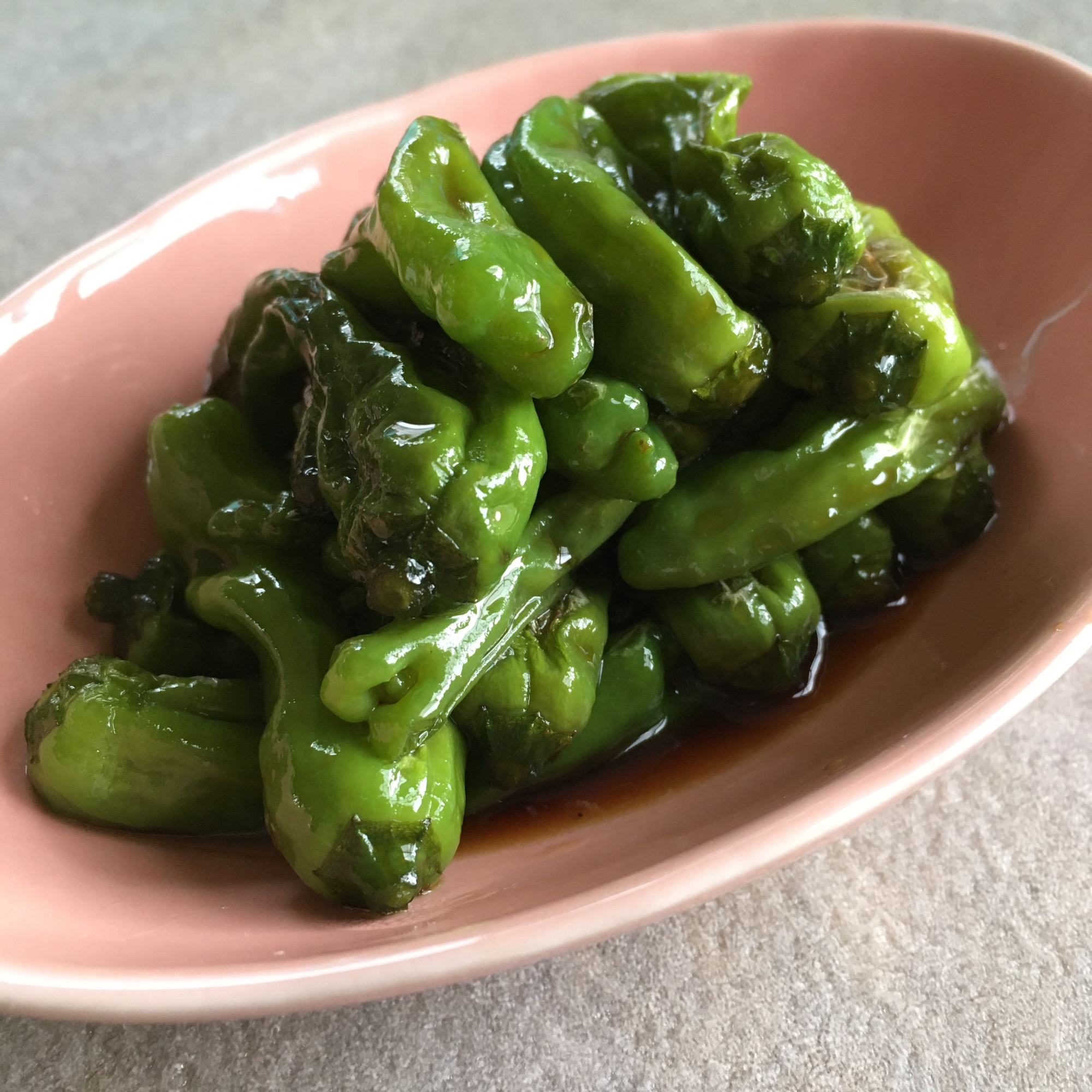 ししとうの甘辛炒め煮♪