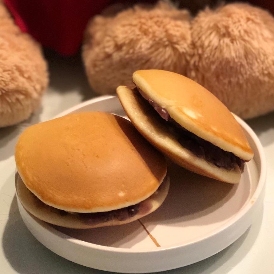 HMで簡単!薄皮もちもちどら焼き