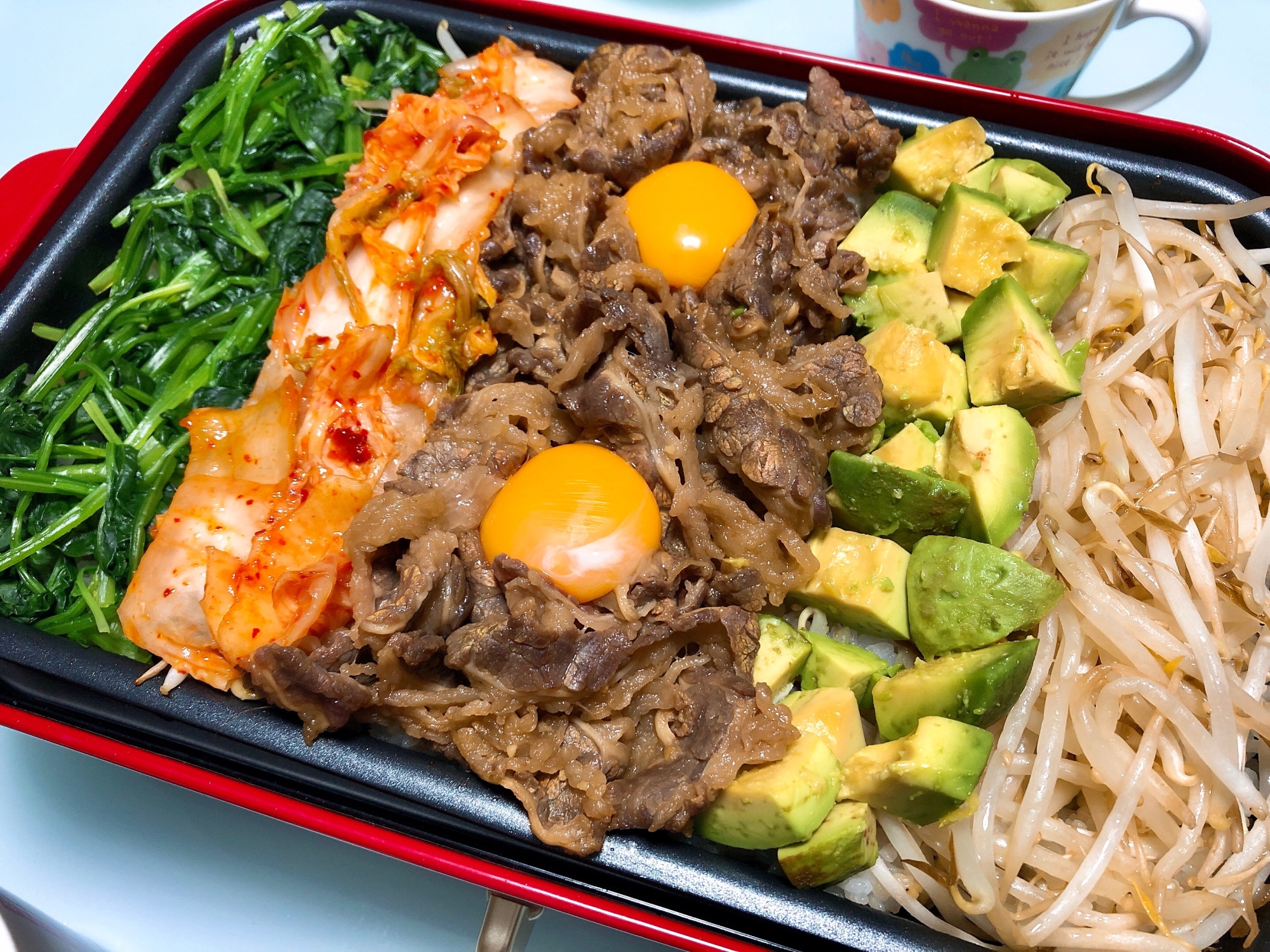 ホットプレートで焼きビビンバ レシピ 作り方 By あおい ᴗ 楽天レシピ ホットプレートで焼きビビンバ レシピ 作り方 By あおい ᴗ 楽天レシピ