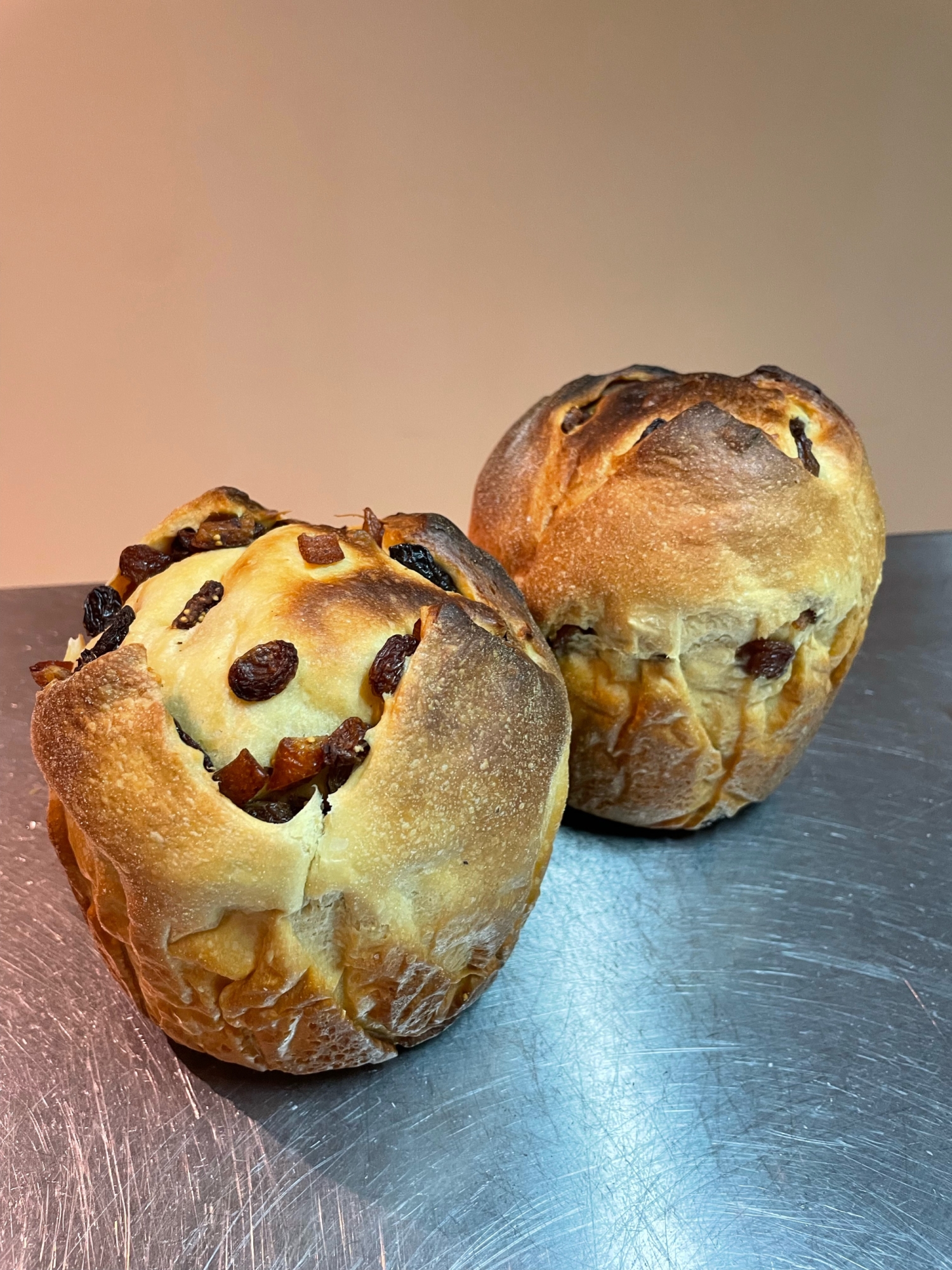 パネトーネマザー酵母でつくるパネトーネ(手ごね)