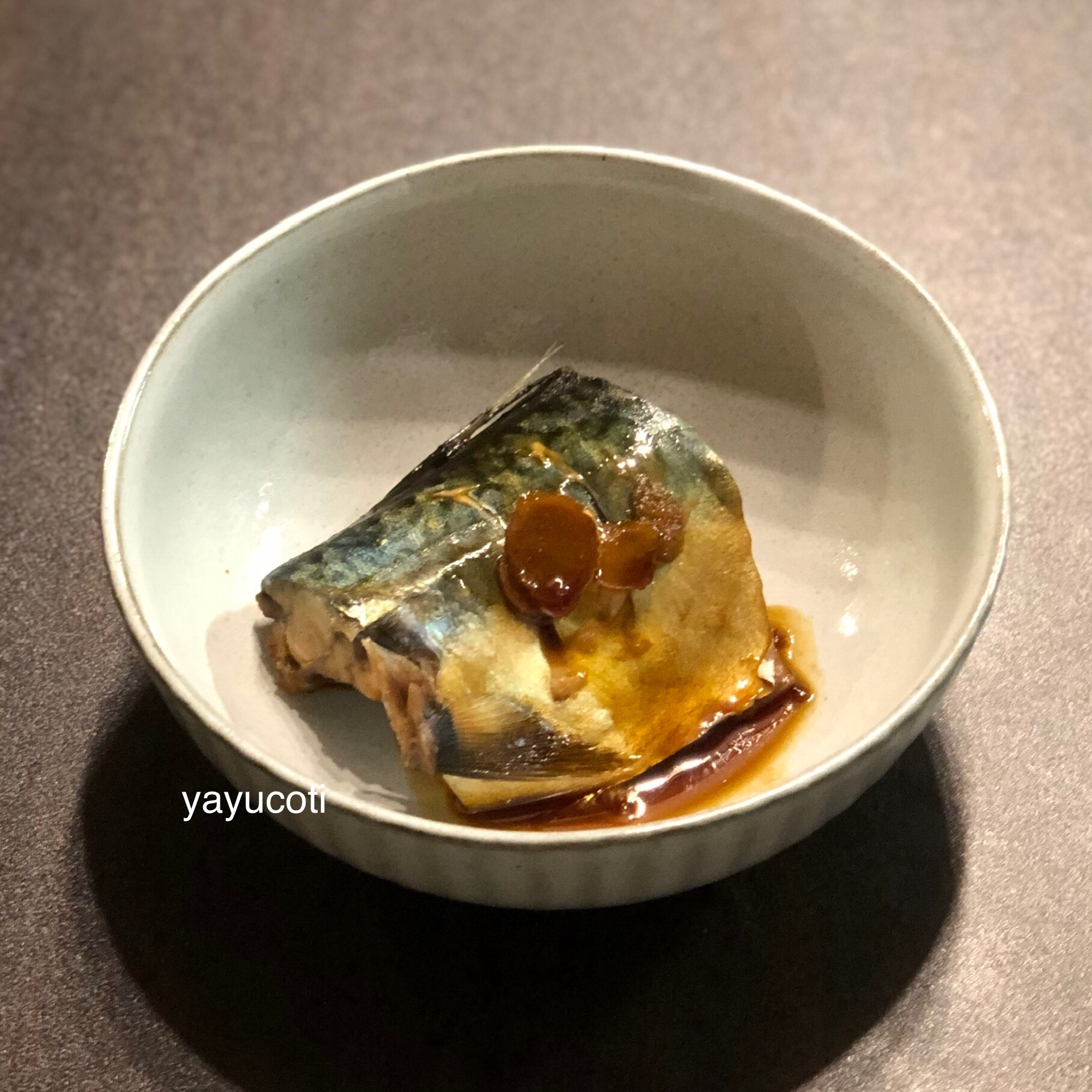 鯖の煮付け