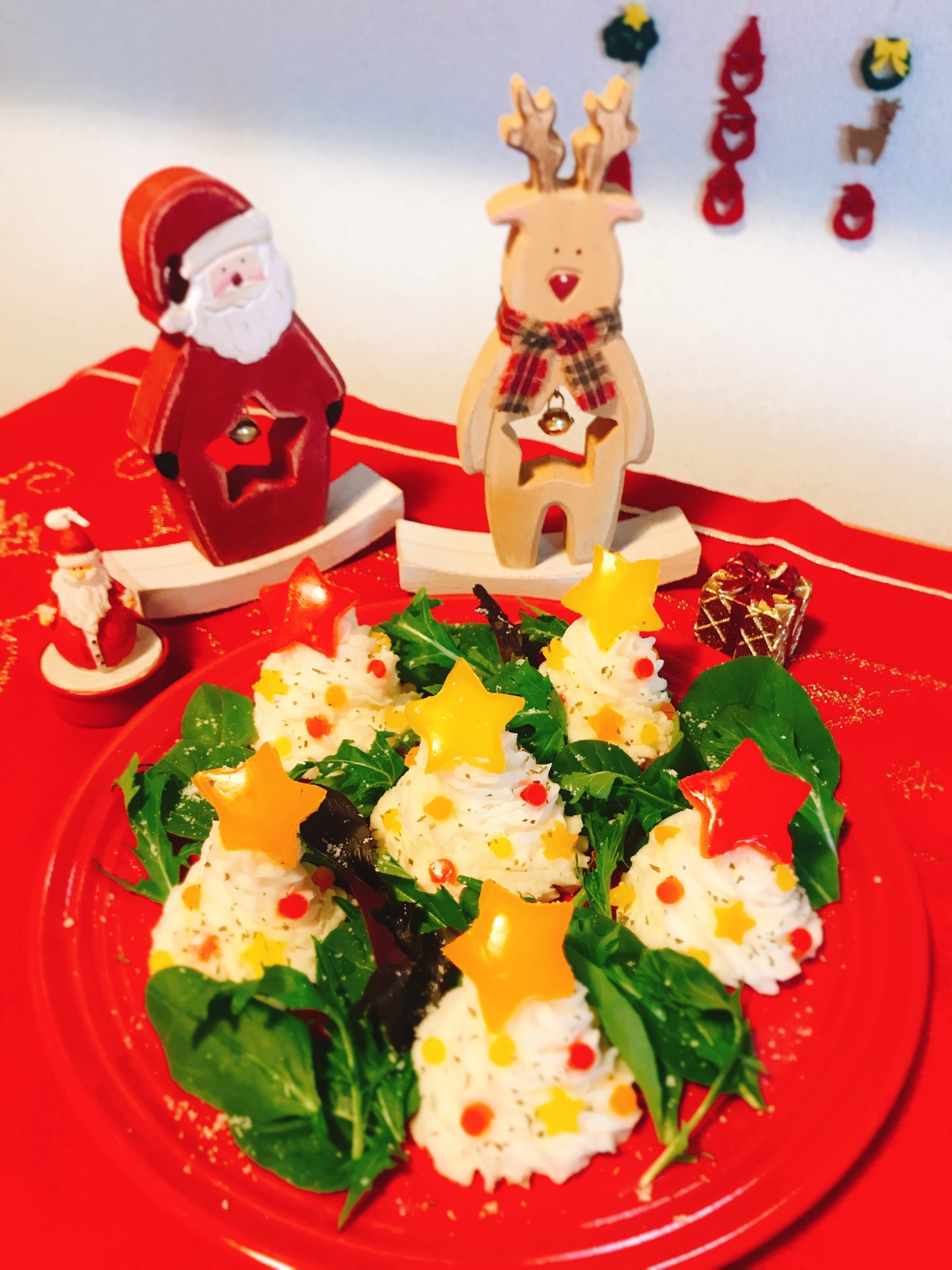 クリスマス ポテトツリーサラダ レシピ 作り方 By Cocopoteito 楽天レシピ