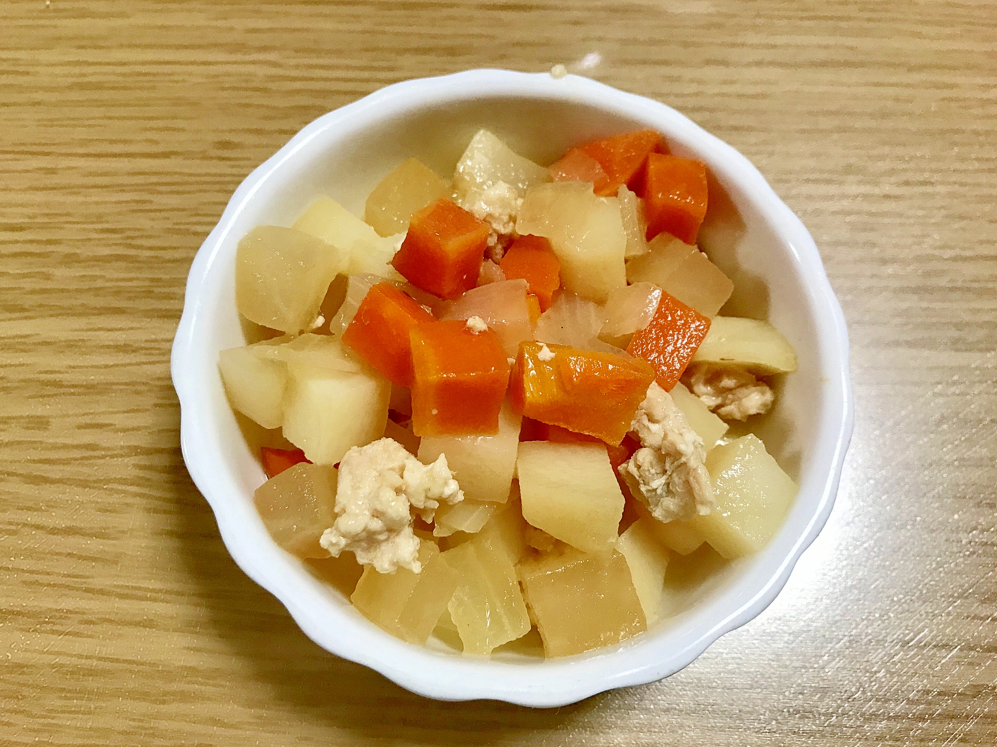 離乳食後期 肉じゃが風煮物 レシピ 作り方 By Maroncream 楽天レシピ 離乳食後期 肉じゃが風煮物 レシピ 作り方 By Maroncream 楽天レシピ