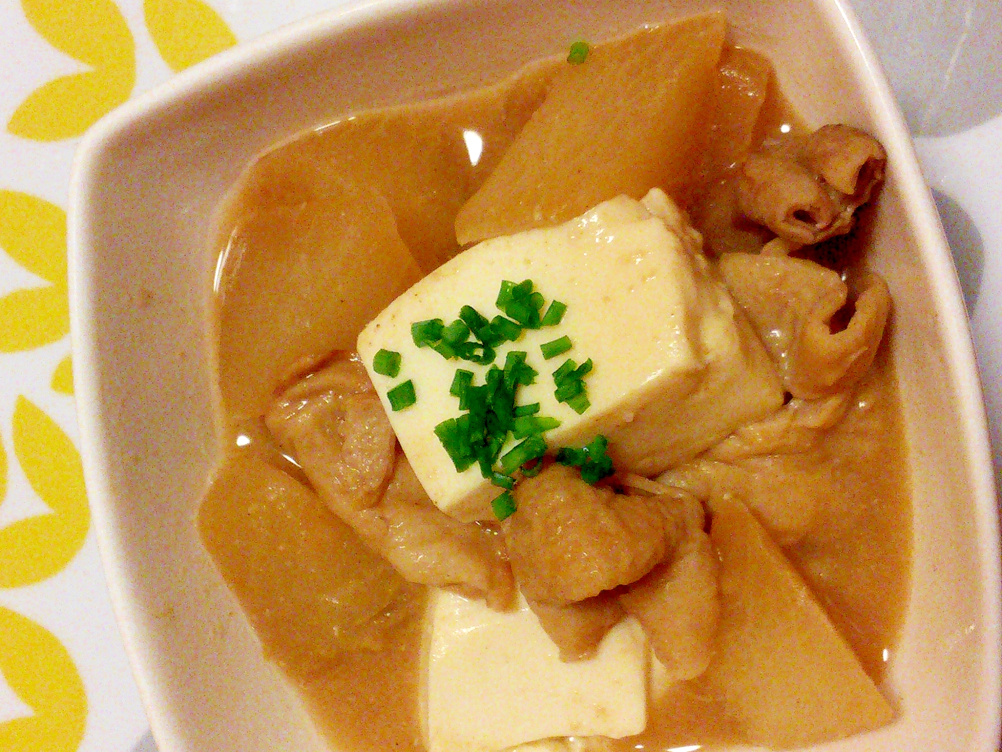 絶品おつまみ 大根と豆腐のモツ煮込み レシピ 作り方 By みずたまsweet 楽天レシピ