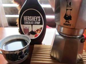 【いえかふぇ】チョコソースで簡単♪ チョコーヒー