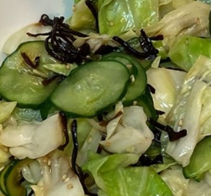 簡単！きゅうりの塩昆布和え