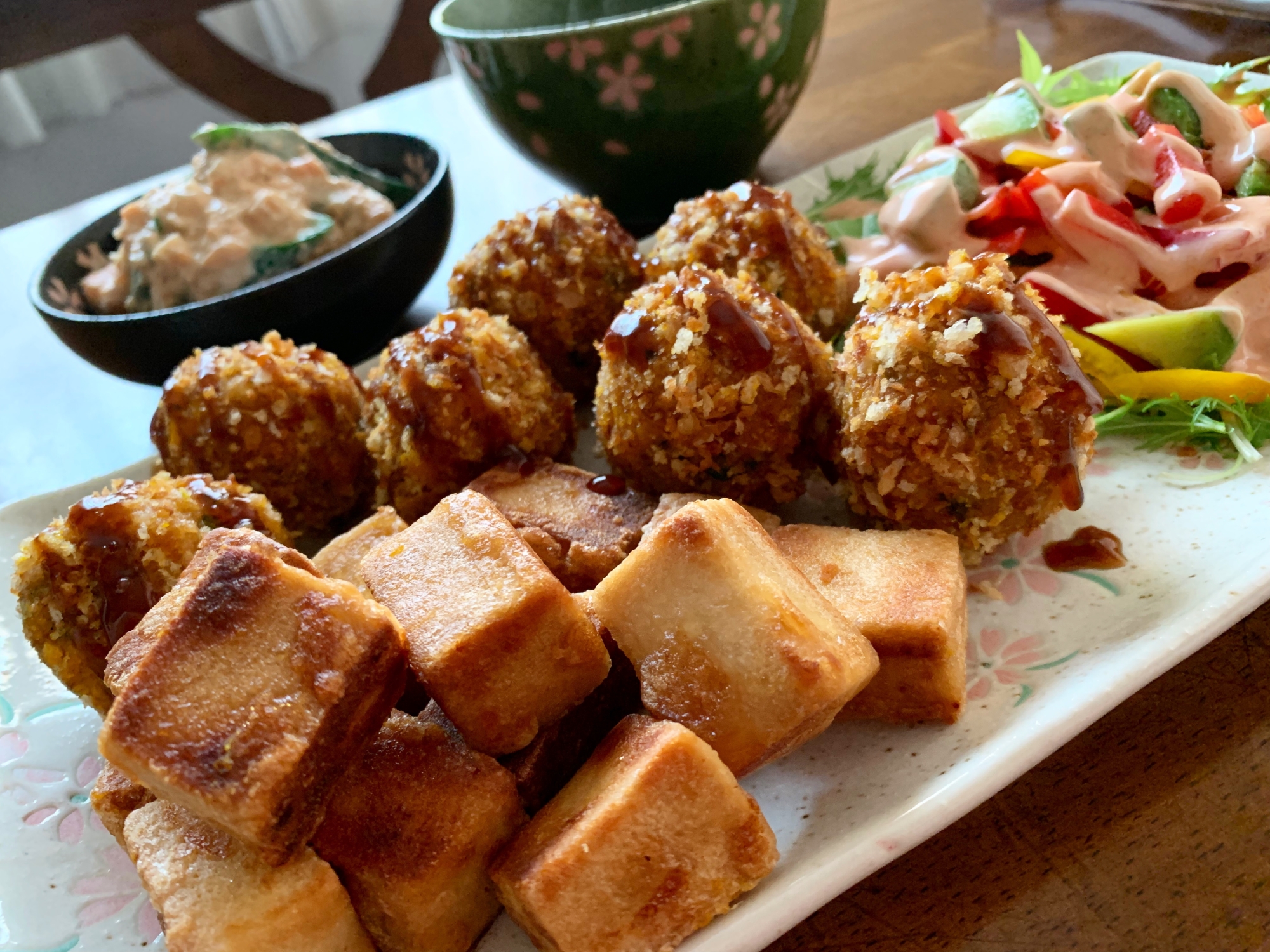 高野豆腐の唐揚げ