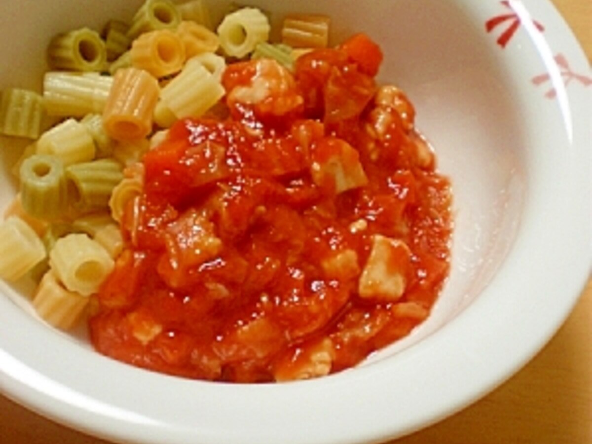 離乳食後期 トマトピューレで作るトマトソース レシピ 作り方 By はちわれ413 楽天レシピ 離乳食後期 トマトピューレで作るトマトソース レシピ 作り方 By はちわれ413 楽天レシピ