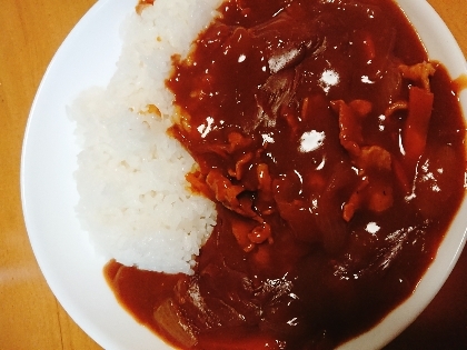 豚こまで♪ホテル風ポークカレー