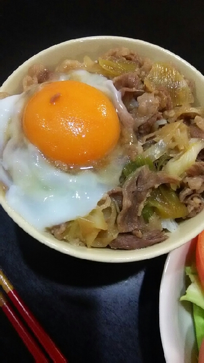 簡単♪すぐ出来るジューシーな牛丼