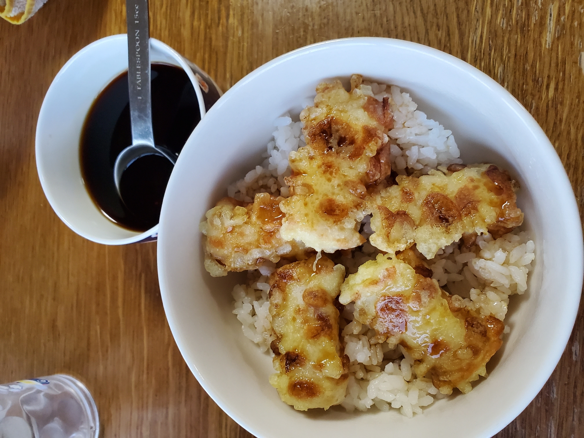 ちくわの天ぷら丼