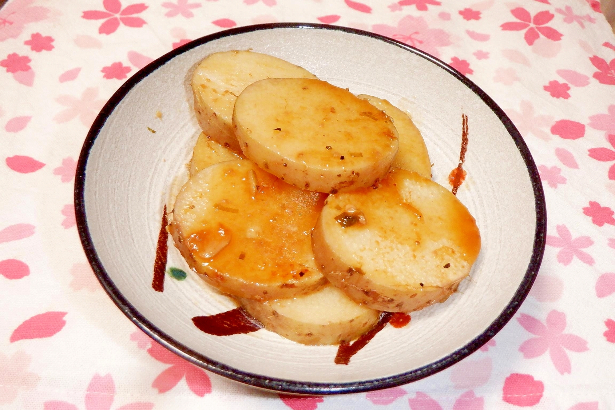 簡単♪絶品♪煮物の煮汁で長芋ソテー