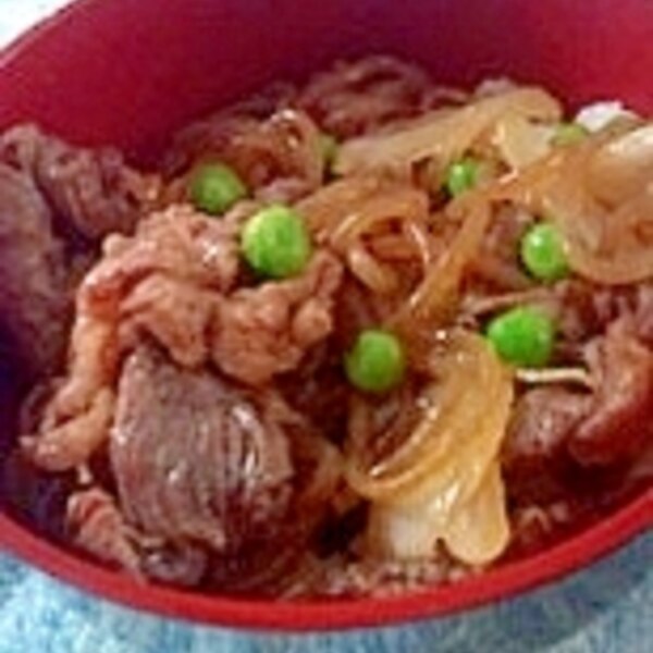 めんつゆで牛丼 味に失敗なし レシピ 作り方 By 美由紀 楽天レシピ めんつゆで牛丼 味に失敗なし レシピ 作り方 By 美由紀 楽天レシピ