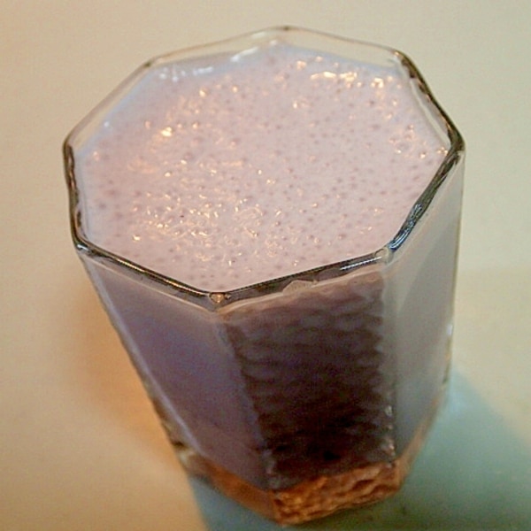 ブルーベリーとバジルシードのホエーミルクジュース レシピ 作り方 By ぷ みぃまま 楽天レシピ ブルーベリーとバジルシードのホエーミルクジュース レシピ 作り方 By ぷ みぃまま 楽天レシピ