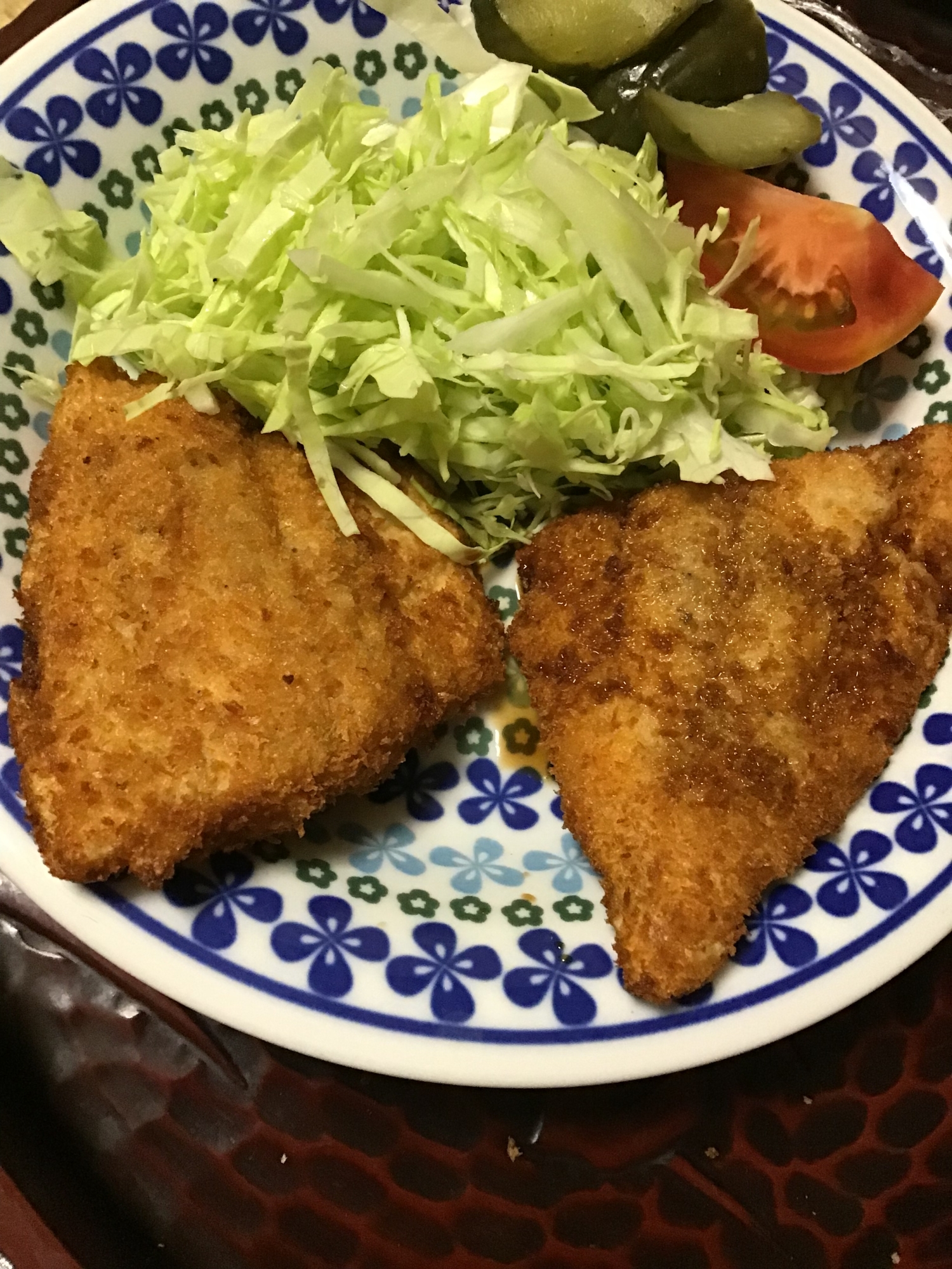 しょうが香るブリカツ。