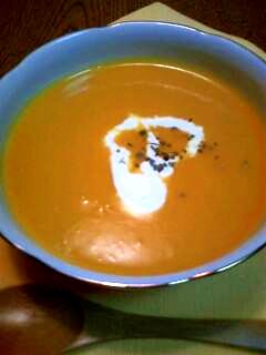 簡単！かぼちゃのスープ♪