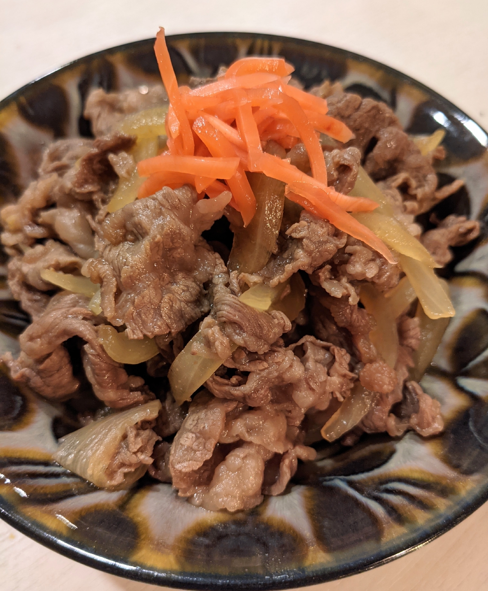 うまい〜!甘すぎない★大人の牛丼