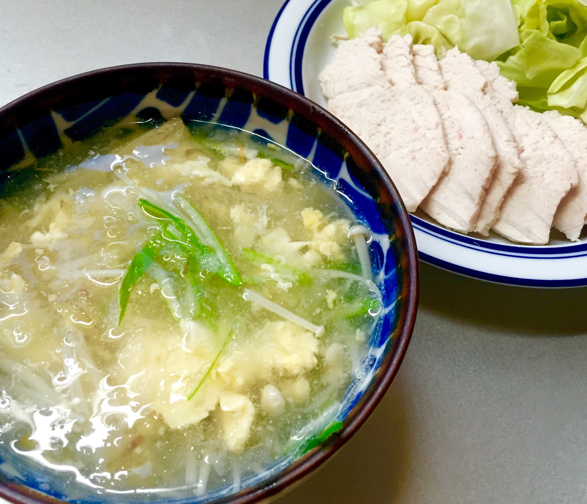 生姜と大根おろしで温か＊みぞれスープ と献立