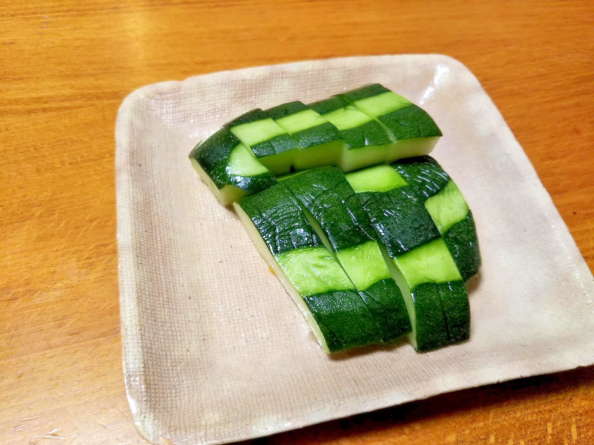 黒瓜の塩漬け レシピ 作り方 By ほこ9574 楽天レシピ