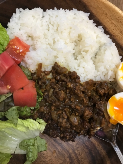 具材は玉ねぎとひき肉だけで作ってしまいましたが、美味しかったです！