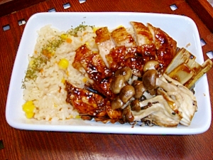 コーンと人参のごはん