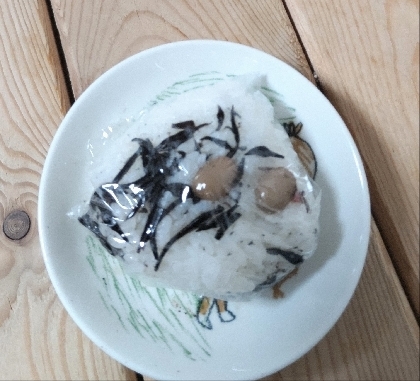 大豆ひじき煮おにぎり