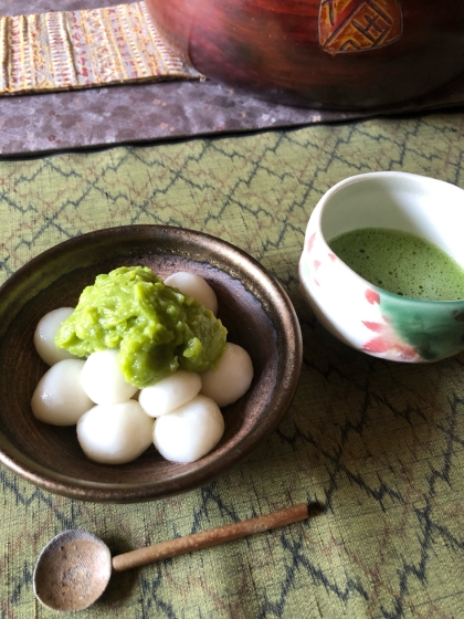 いい色合いの餡ができました！
美味しかったです！