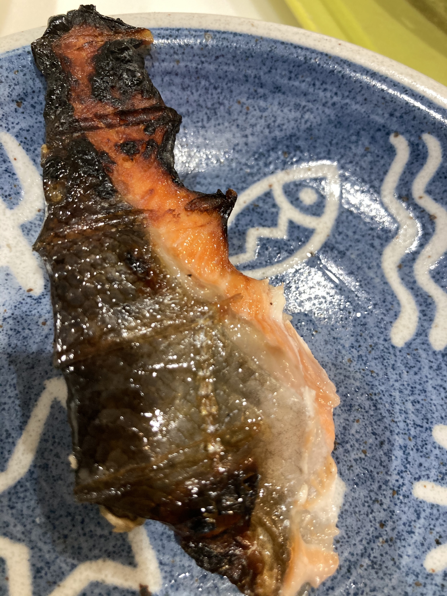 鮭の醤油ごま油焼き