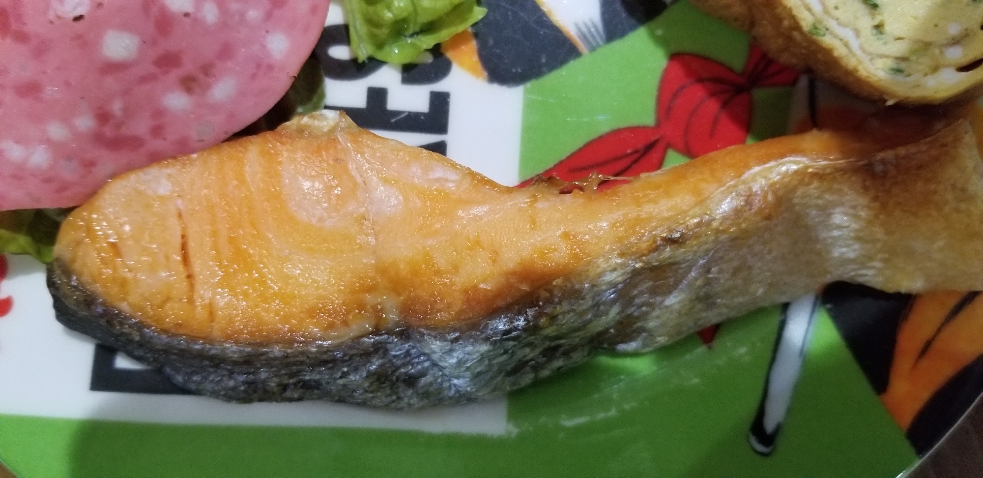 フライパンで！鮭の塩焼き