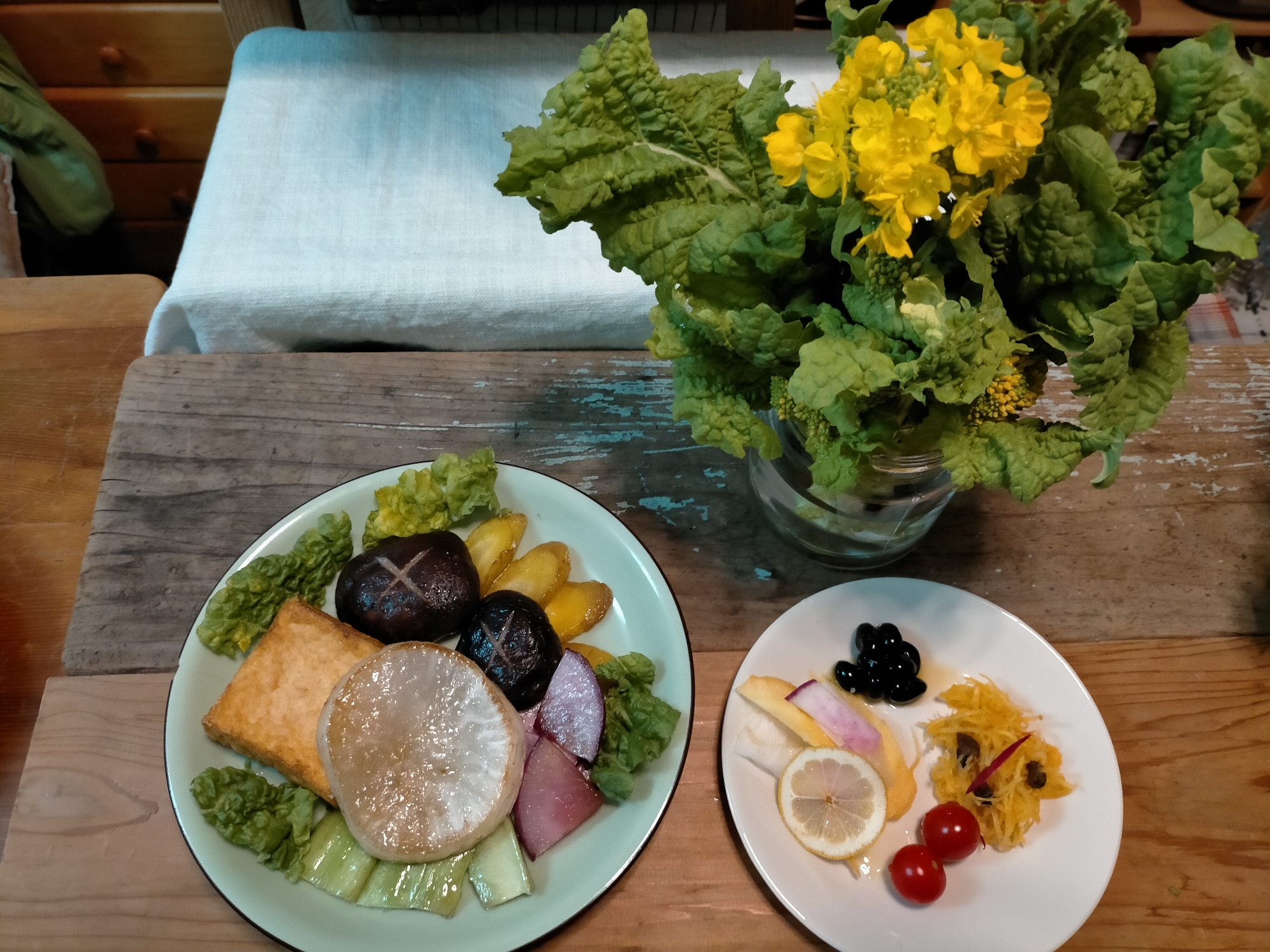野菜と椎茸のグリル
