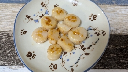簡単！和風！生ホタテのワサビ醤油和え
