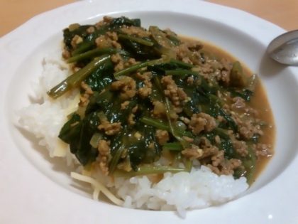 簡単だけど栄養満点ドライカレー