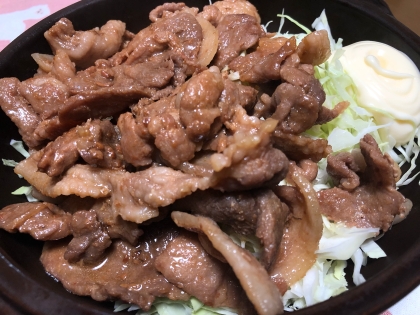 ご飯がススム!!豚のピリ辛みそ焼き