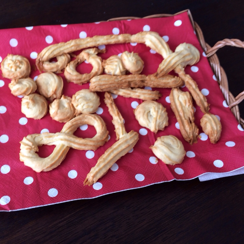 《子供と作るお菓子シリーズ》絞り出しクッキー☆