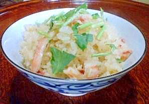 簡単！あっさり味のカニごはん