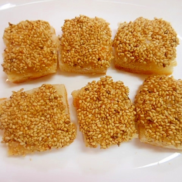 おつまみに 海老パン胡麻揚げ レシピ 作り方 By アルプスの乙女 楽天レシピ おつまみに 海老パン胡麻揚げ レシピ 作り方 By アルプスの乙女 楽天レシピ