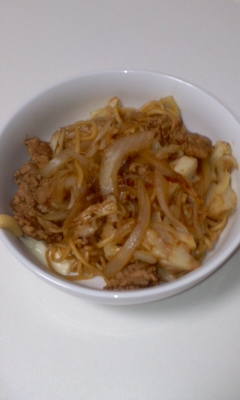 麺入り　野菜炒め