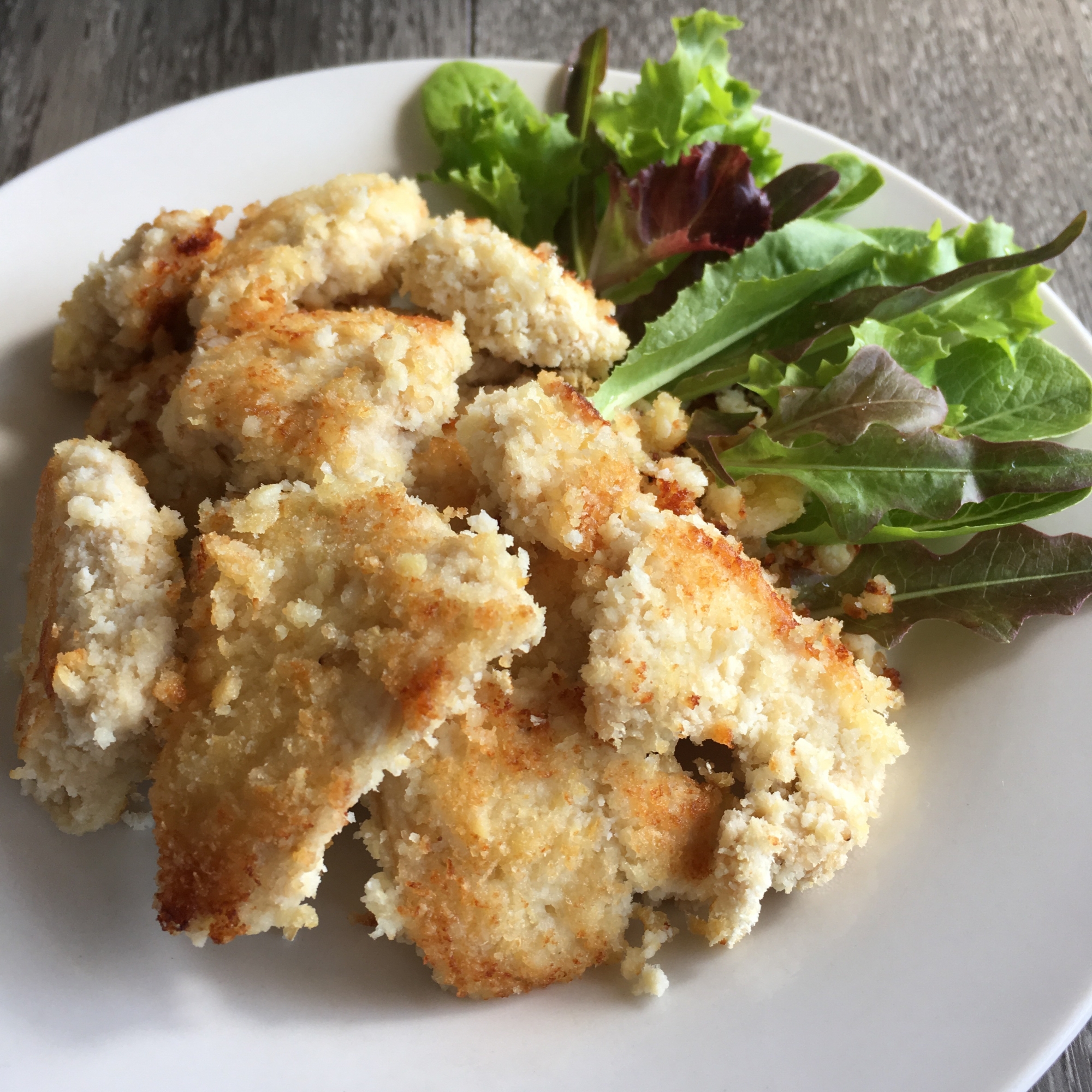 おから衣de鶏むね肉の揚げ焼き♪