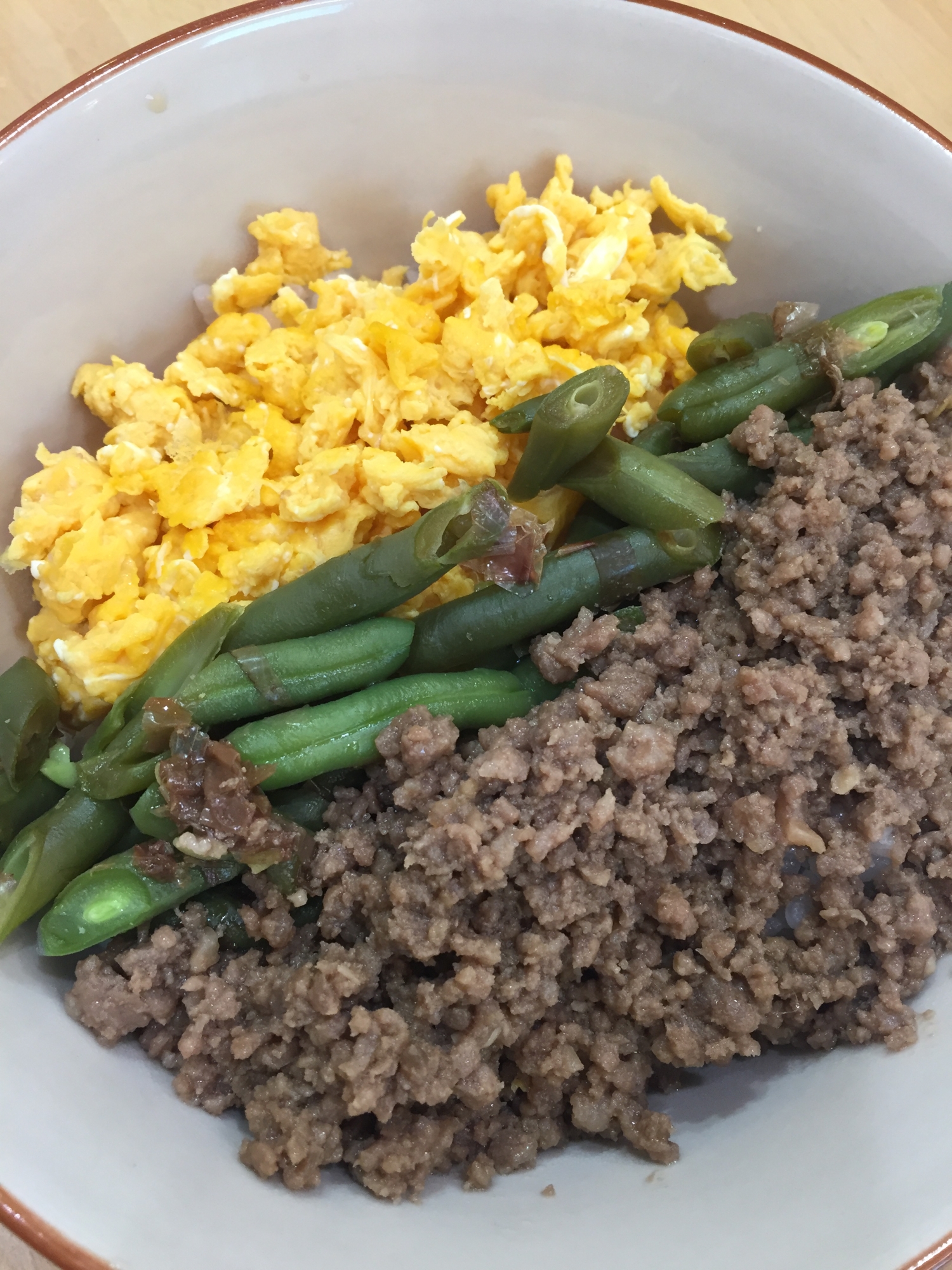 簡単！三色丼