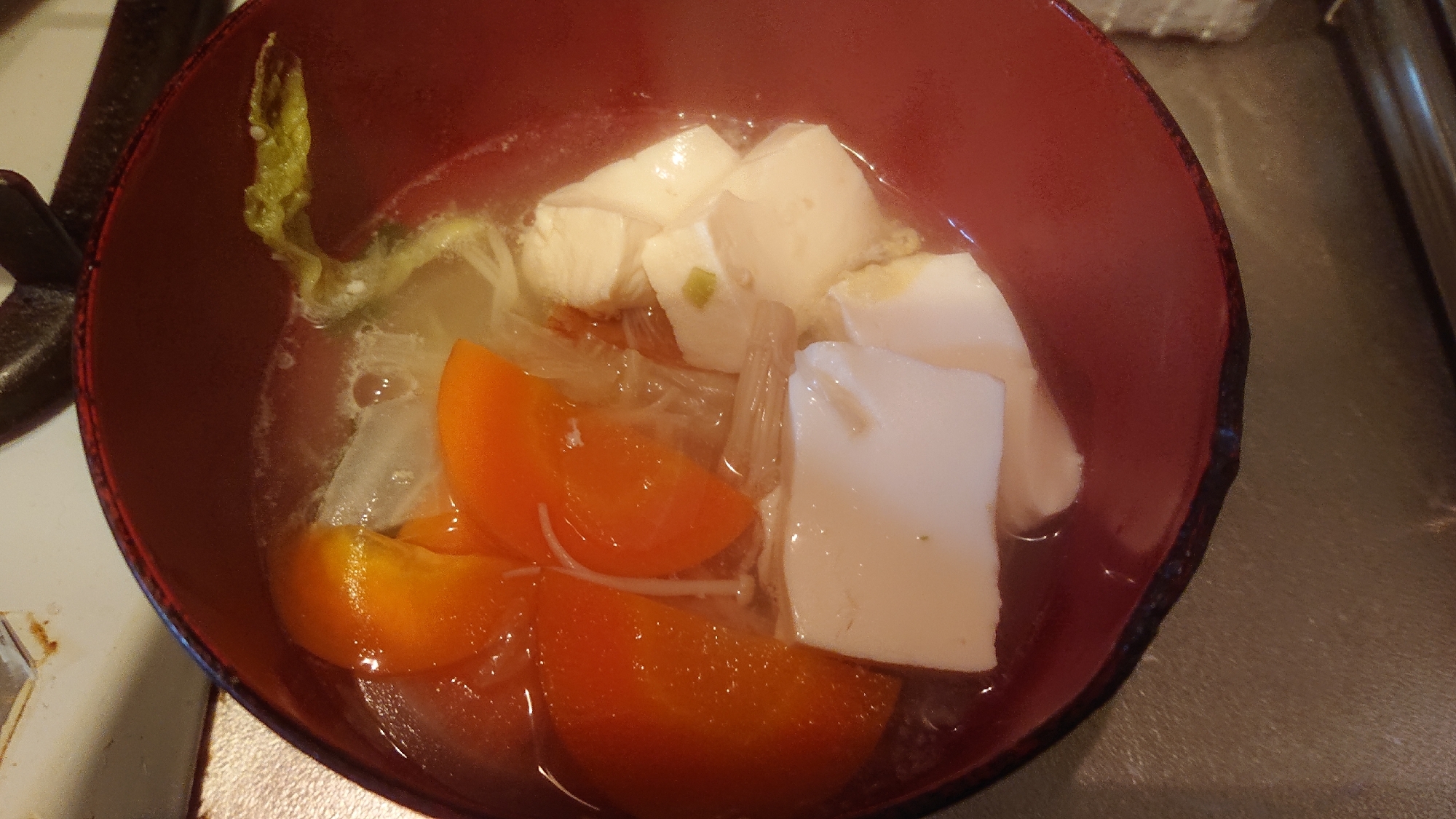山盛り野菜中華スープ