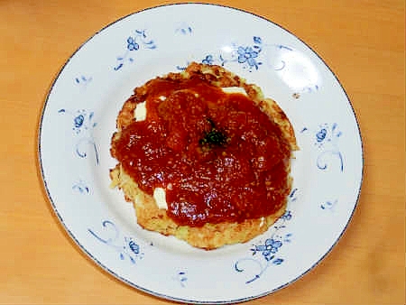 ♪イタリアンなトマトお好み焼き♪