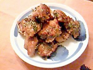 ビールに最適!豚コマの大葉焼き