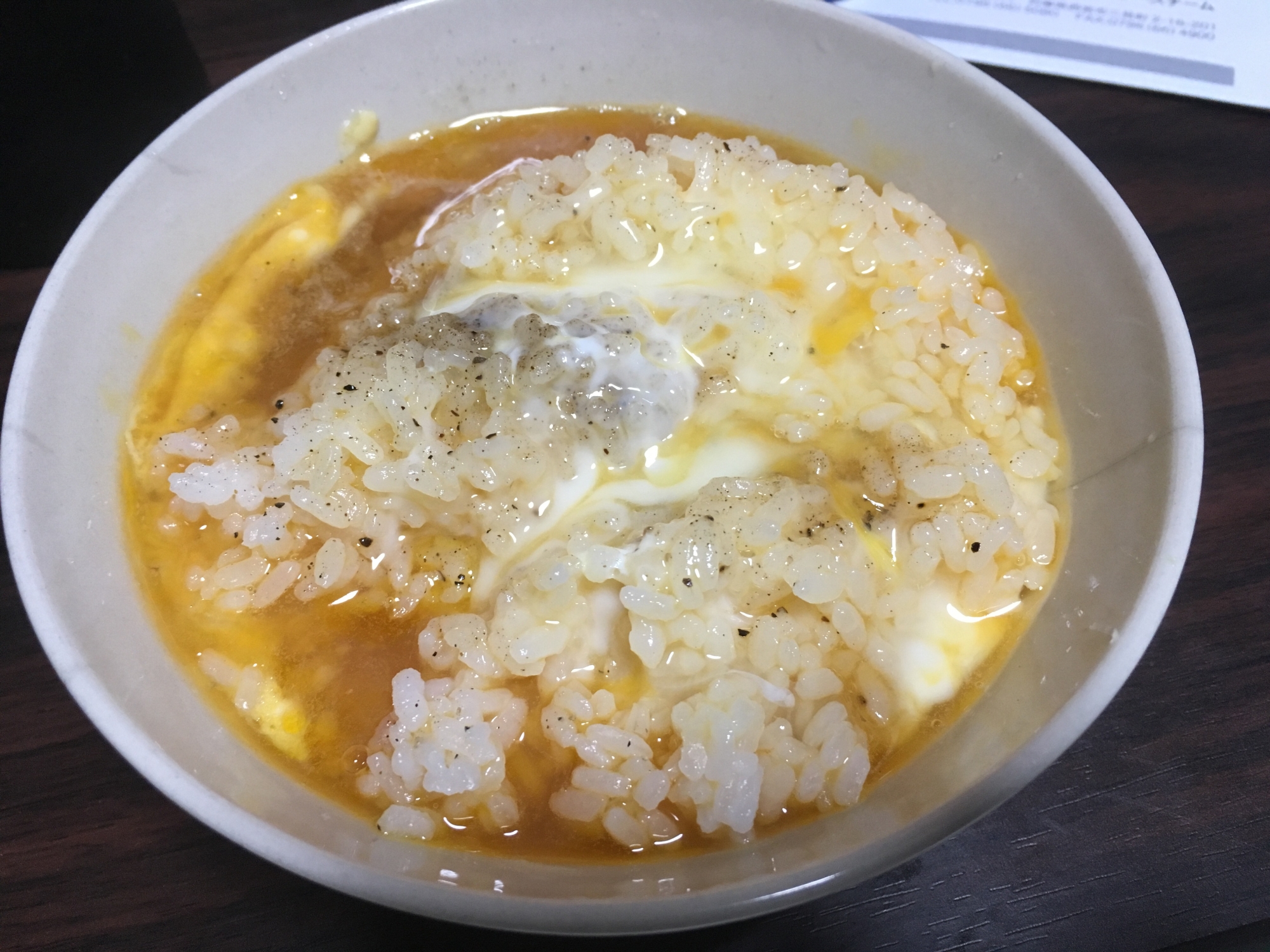 驚く程カンタン!!トロトロ玉子丼風卵かけご飯