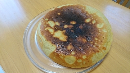 ちょっと焦げてしまいましたが、炊飯器で焼けました＼(^o^)／