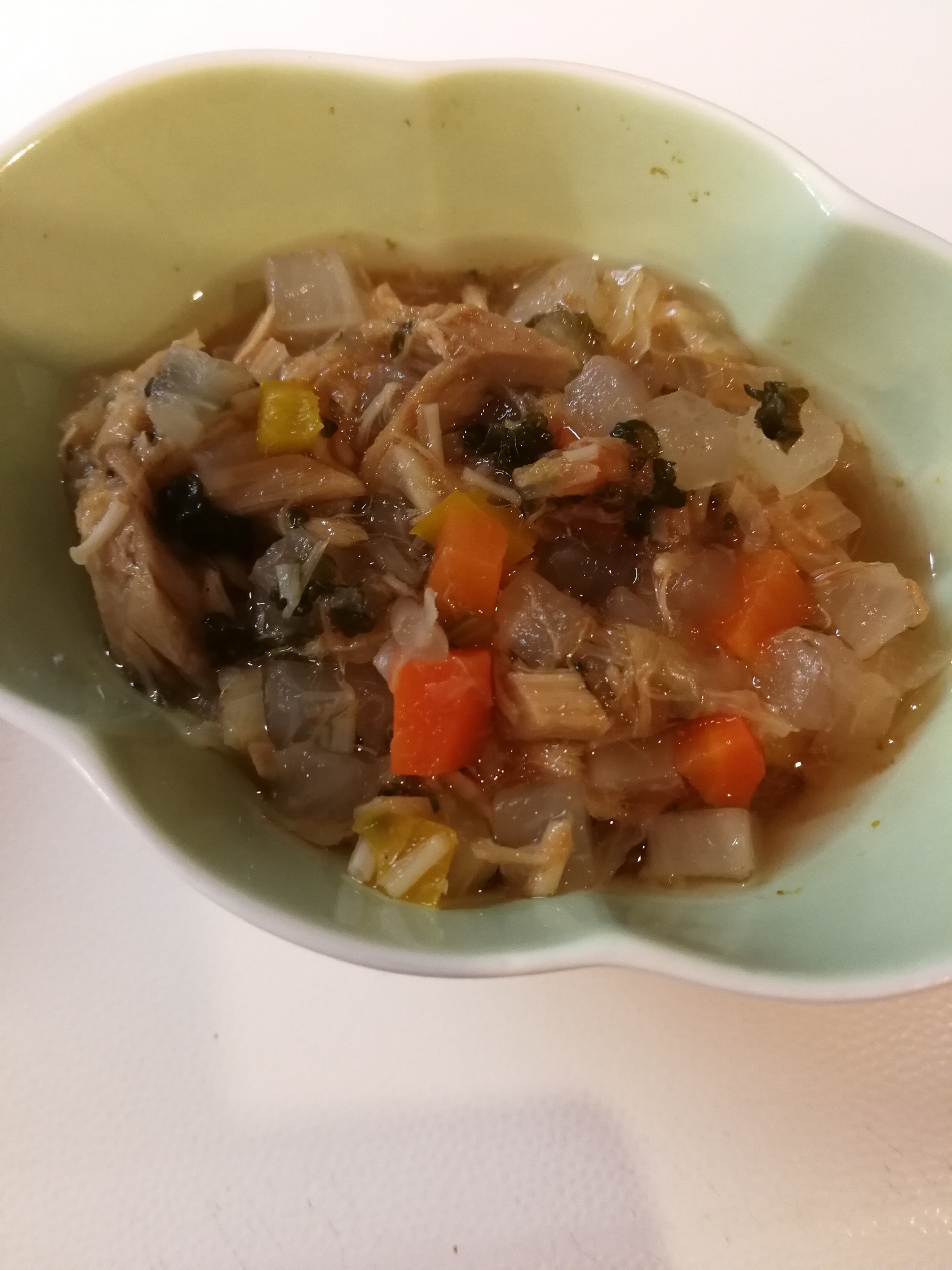 【離乳食後期】ツナと野菜のケチャップ煮