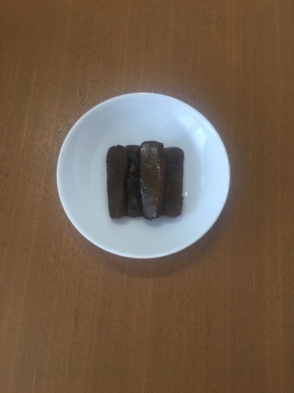 ちぎりこんにゃくの甘辛煮