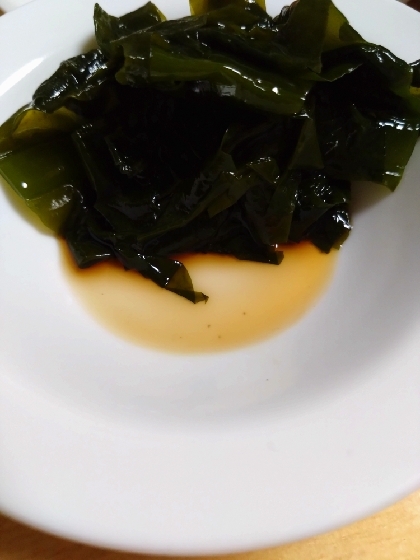 生ワカメのお刺身☆ポン酢や生姜醤油で