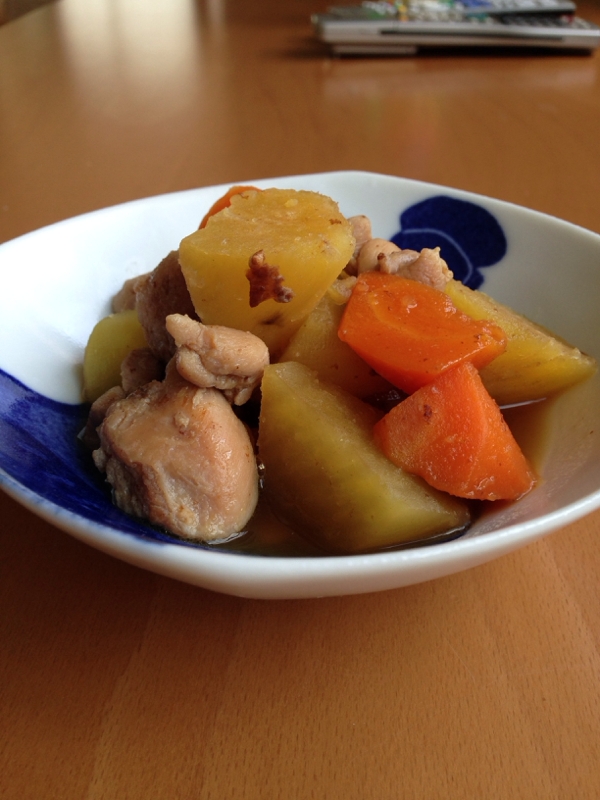 鶏肉とさつまいものうま煮♪