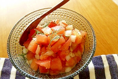 魚にもお肉にも合う 簡単サルサソース レシピ 作り方 By Tepppi 楽天レシピ